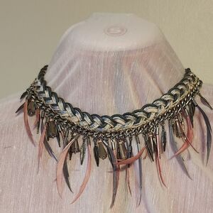 Elegant Feather Necklace
